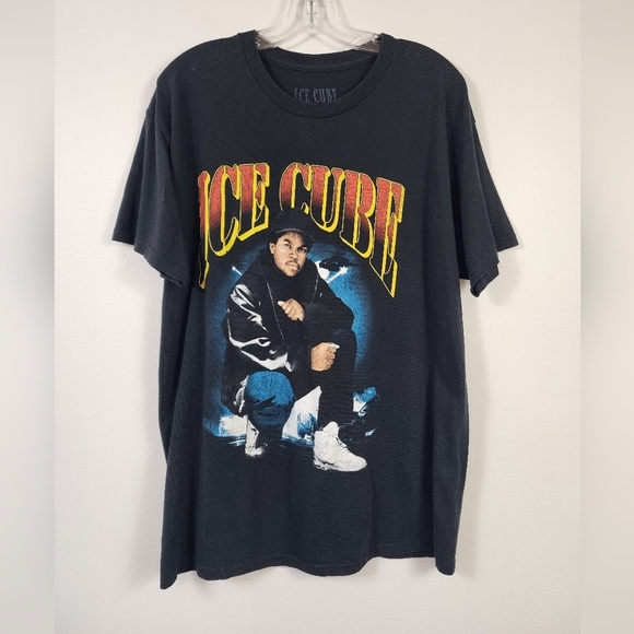 Ice Cube Men's Black Graphic T-Shirt/nk Size Large - Picture 2 of 10